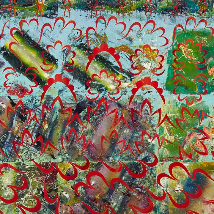 Philipp Taaffe: Qasidah