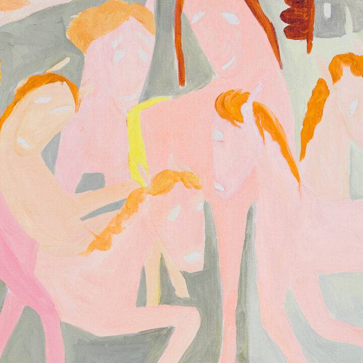 Ausstellung "Liebe und Blamage" von Sarah Bogner bei KiS - Kunst in Seefeld, Bild: Kleine Liebe und Blamage", @kunstdokumentationcom