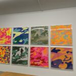 Sammlung Jablonka; Andy Warhol: Camouflage 1987; Portfolio of 8 screenprints on Lenox Museum Boards