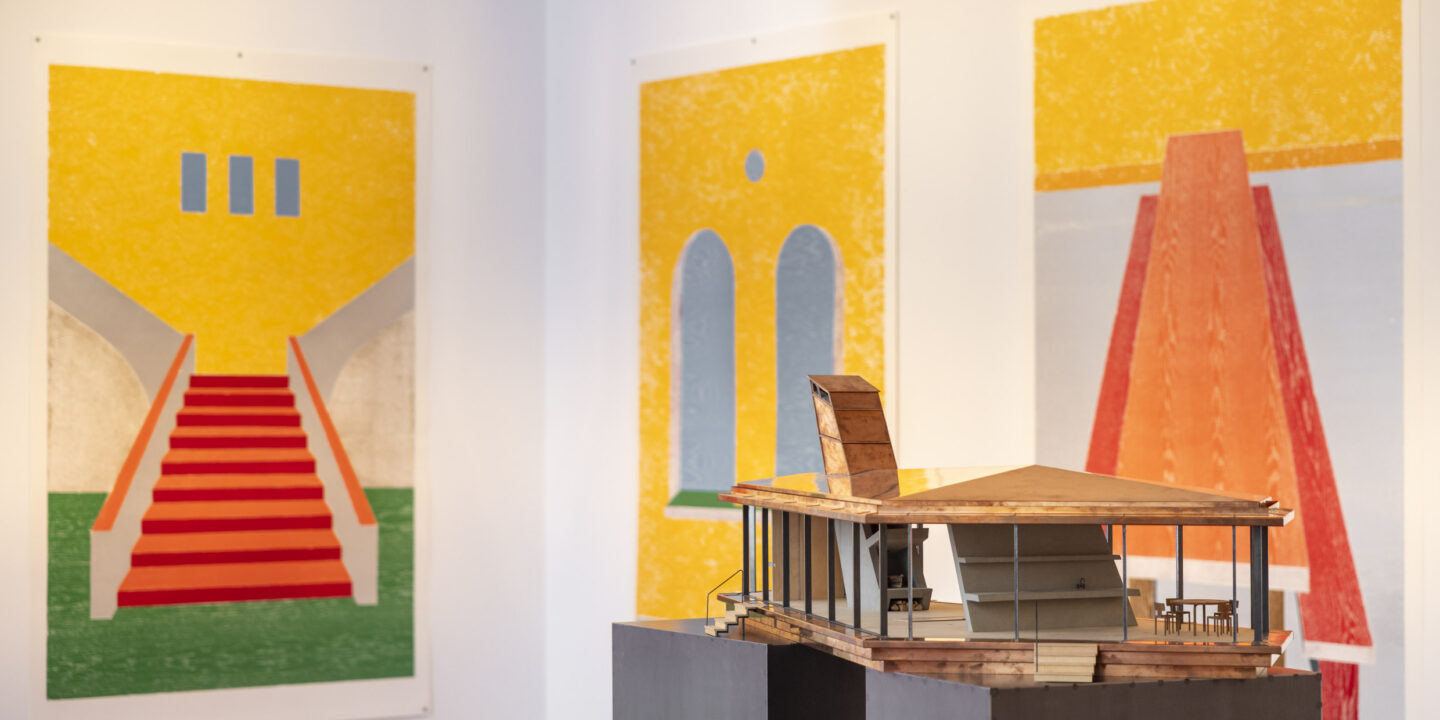 Thomas Schütte Haus T Ausstellungsansicht bei KiS Kunst in Seefeld