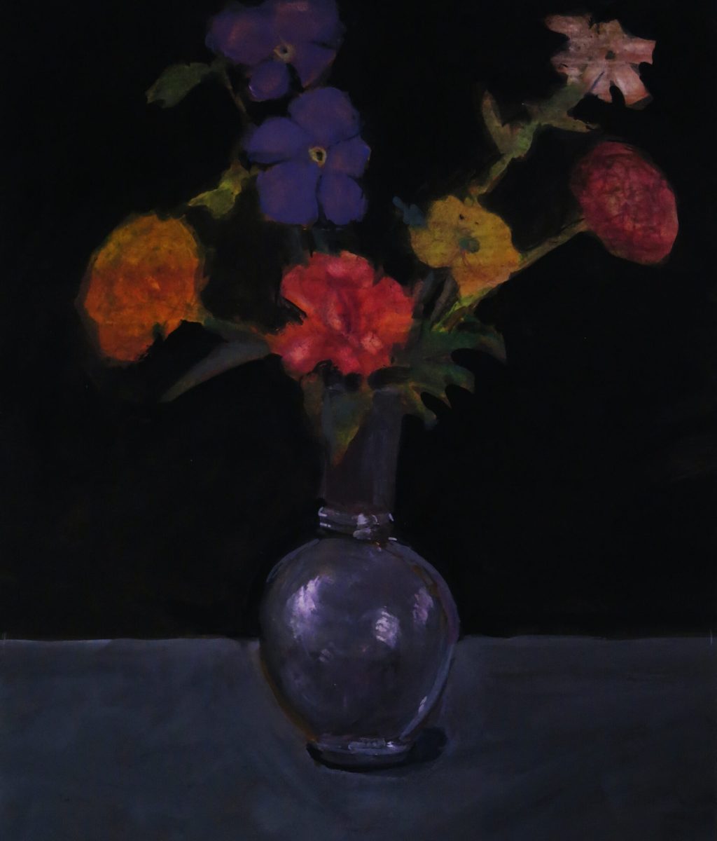 Blumen auf schwarzem Grund von Michael Ziegler